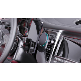 PowerCruze RCS rplastic 15W magnetic charging car holder