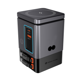 Urban Vitamin Sacramento 105W GAN charger+retractable cables Urban Vitamin Sacramento 105W GAN charger+retractable cables
