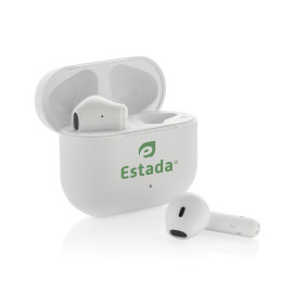 Tunevo RCS recycled plastic wireless earbuds