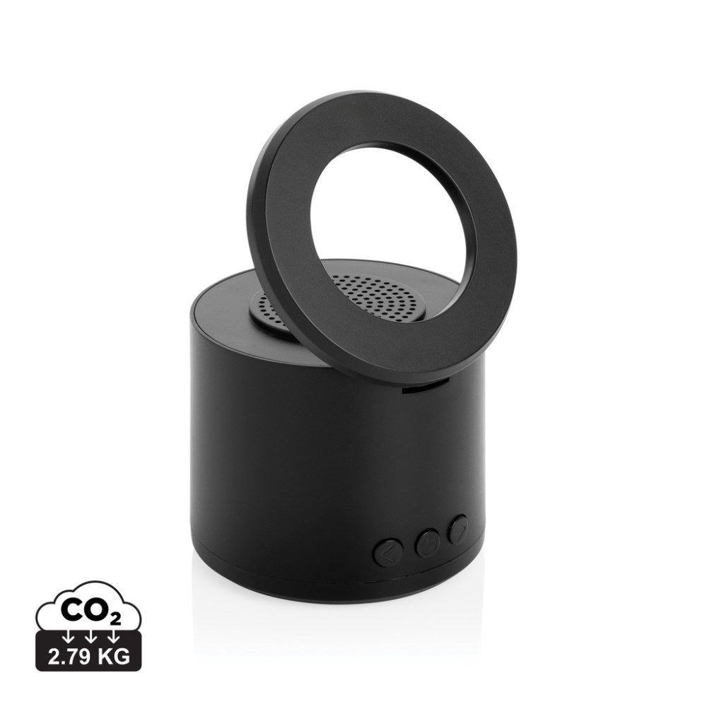 Magpulse RCS recycled plastic 3W speaker w/magnetic holder