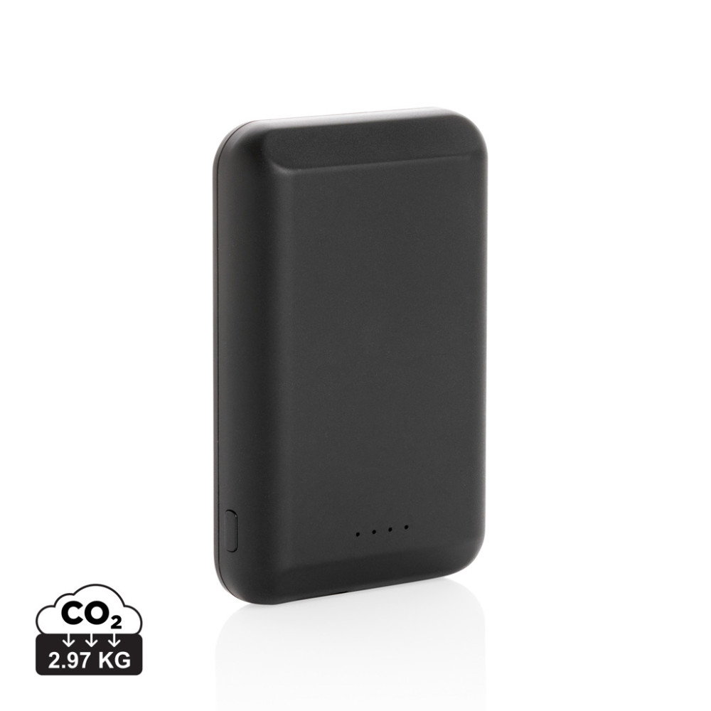 Преносима батерия с безжично зарядно "Magnetic" 5.000 mAh 5W