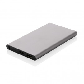 RCS recycled plastic/aluminum 4000 mah powerbank with type C