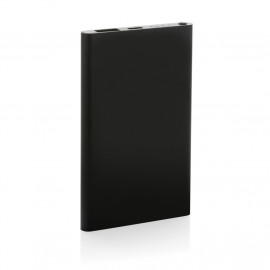 RCS recycled plastic/aluminum 4000 mah powerbank with type C
