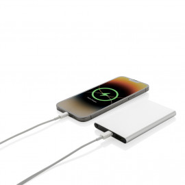 RCS recycled plastic/aluminum 4000 mah powerbank with type C
