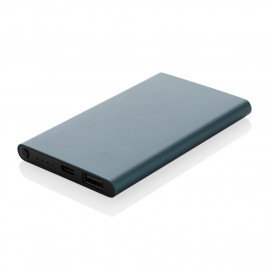 RCS recycled plastic/aluminum 4000 mah powerbank with type C