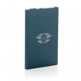 RCS recycled plastic/aluminum 4000 mah powerbank with type C