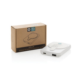 Stellar RCS recycled plastic 5000 mah 5W magnetic powerbank