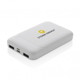 RCS recycled plastic 5.000 mAh powerbank