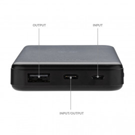 RCS recycled plastic 5.000 mAh 5W wireless powerbank