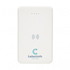 RCS recycled plastic 5.000 mAh 5W wireless powerbank