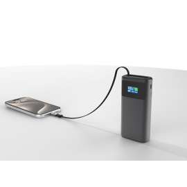 Quantum RCS ultra-fast PD45W 10.000mAh powerbank with screen