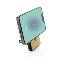 Zen RCS rplastic 5000 mah 5W magnetic bamboo powerbank