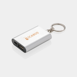 Преносима батерия - ключодържател "Siera" 1.000 mAh