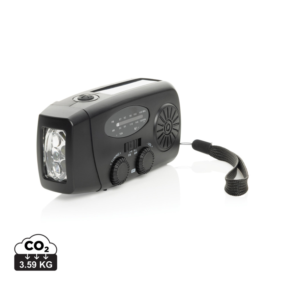 RescueWave RCS recycled plastic emergency radio