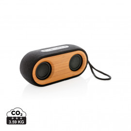 Двоен Bluetooth високоговорител "Bamboo X" 10W