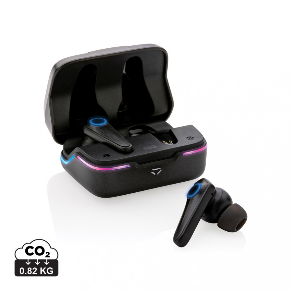 RGB gaming earbuds with ENC RGB gaming earbuds with ENC