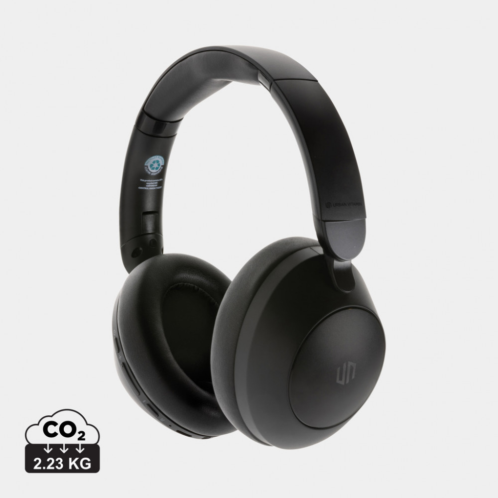 Urban Vitamin Cupertino RCS rplastic ANC headphone Urban Vitamin Cupertino RCS rplastic ANC headphone