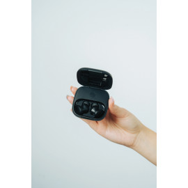 Lakewood RCS recycled and repairable wireless earbuds