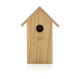 Wooden birdhouse