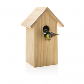 Wooden birdhouse