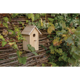 Wooden birdhouse