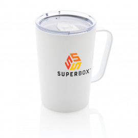RCS Recycled stainless steel modern vacuum mug with lid