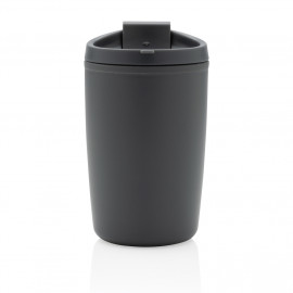 GRS Recycled PP tumbler with flip lid