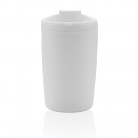 GRS Recycled PP tumbler with flip lid