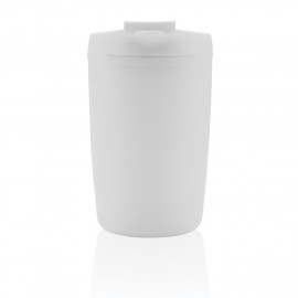 GRS Recycled PP tumbler with flip lid