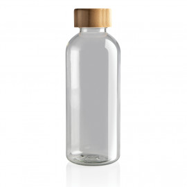 GRS RPET bottle with FSC bamboo lid