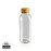 GRS RPET bottle with FSC bamboo lid
