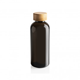 GRS RPET bottle with FSC bamboo lid