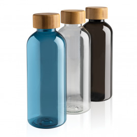 GRS RPET bottle with FSC bamboo lid
