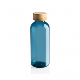 GRS RPET bottle with FSC bamboo lid