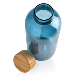 GRS RPET bottle with FSC bamboo lid