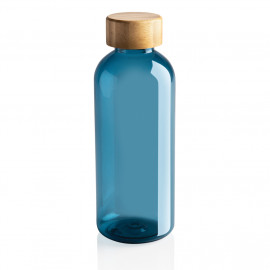 GRS RPET bottle with FSC bamboo lid