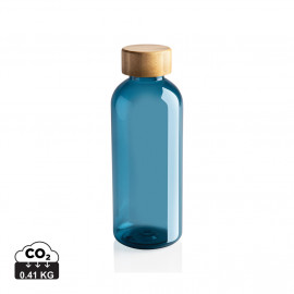 GRS RPET bottle with FSC bamboo lid