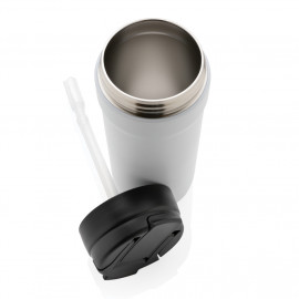 RCS RSS tumbler with dual function lid