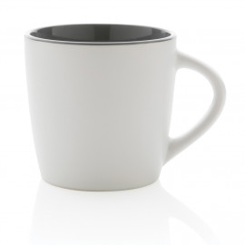 Ceramic mug with coloured inner