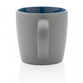 Ceramic mug with coloured inner