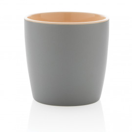 Ceramic mug with coloured inner