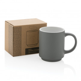 Ceramic stackable mug
