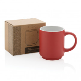 Ceramic stackable mug