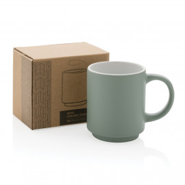 Ceramic stackable mug
