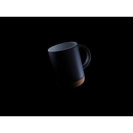 Ceramic mug with cork base