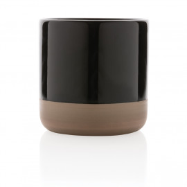 Glazed ceramic mug