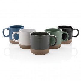 Glazed ceramic mug