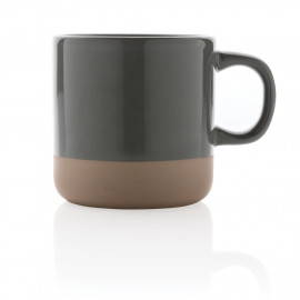 Glazed ceramic mug