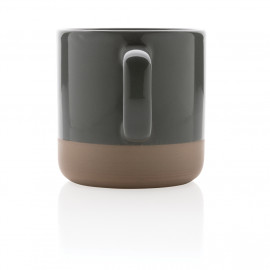 Glazed ceramic mug