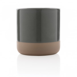 Glazed ceramic mug